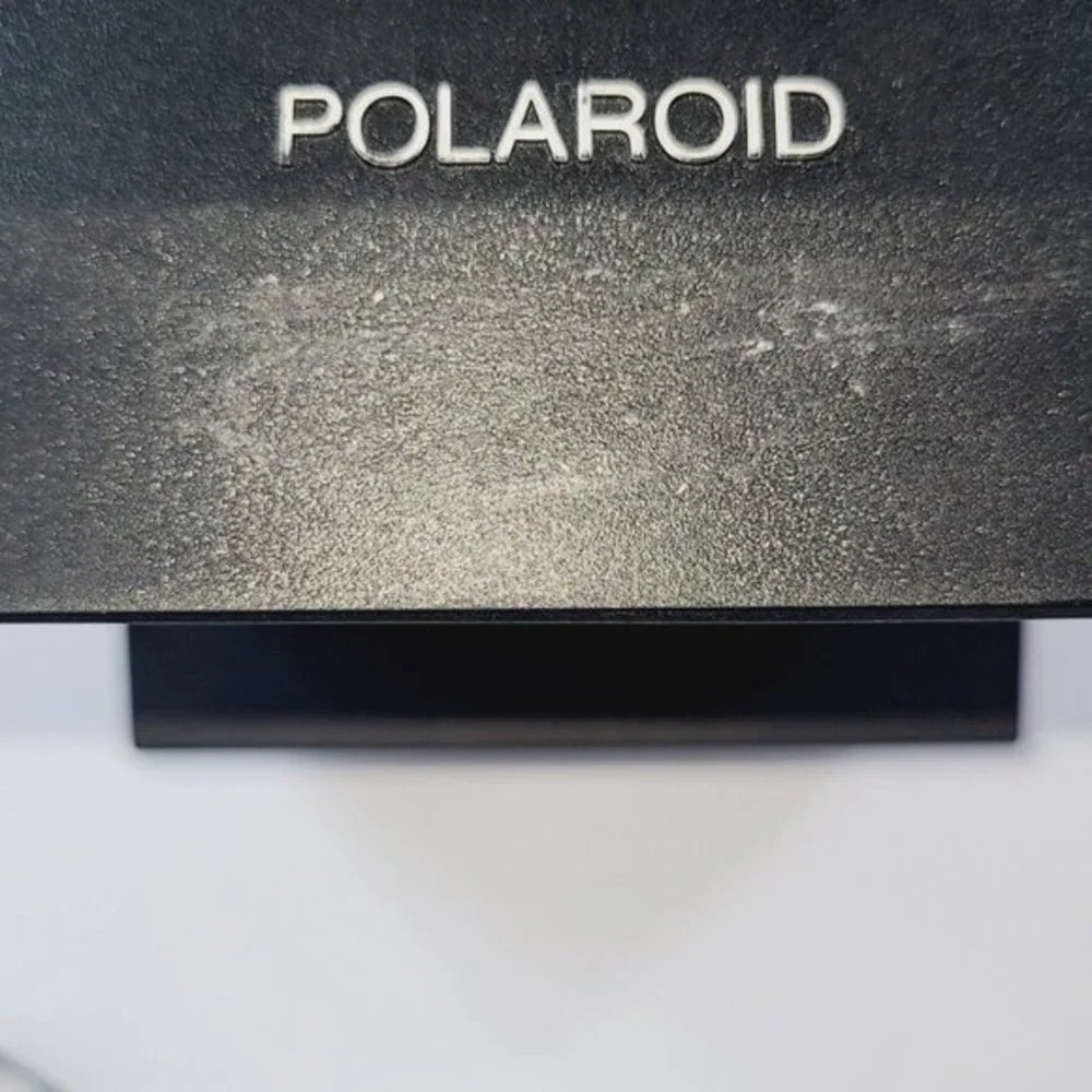 Vintage Polaroid 600 Land Camera 640 Black Instant Film Camera with Flash